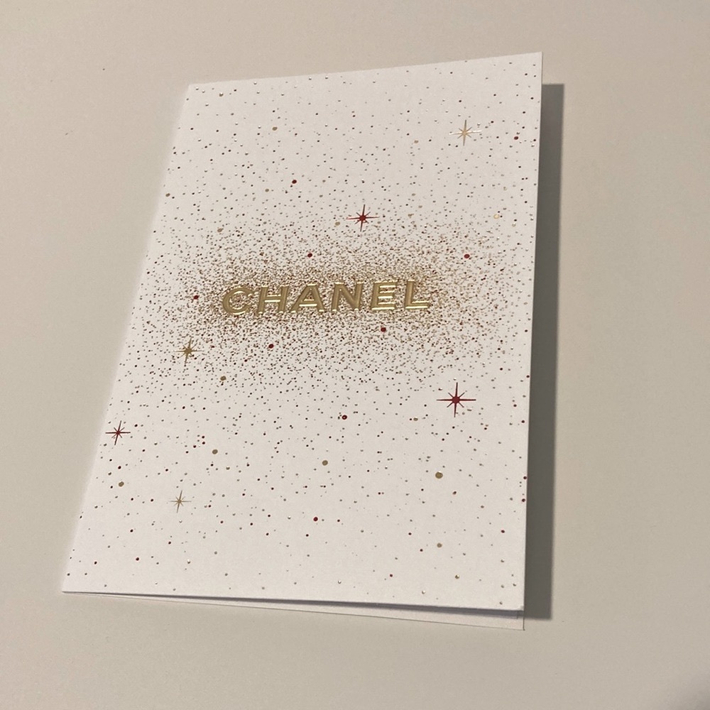 Chanel note card